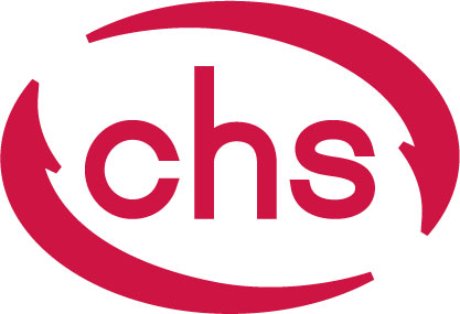 CHS punainen logo